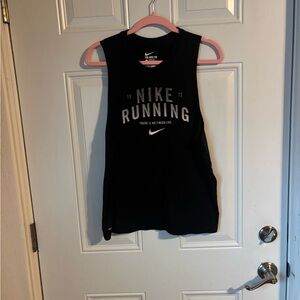 Nike Women's Black Muscle Tee